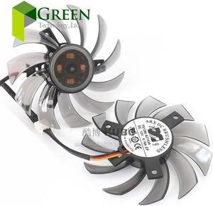 ARX FS1280-S2153A 12V 0.16A 75mm VGA Fan Diameter 39/40mm Hole Pitch For Gigabyte GT240 GTX460 560 430 440 440 Graphics card fan