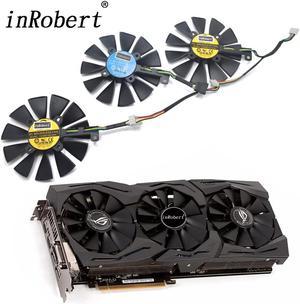 87MM PLD09210S12M PLD09210S12HH Cooling Fan Replace For ASUS Strix GTX 1060 OC 1070 1080 GTX 1080Ti RX 480 Graphics Card Fan