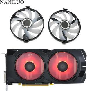 FDC10U12S9-C Cooler Fan Replace For XFX AMD Radeon RX 470 480 580 RX580 RX480 RX470 EDITION Crimson Graphics Card Cooling Fan