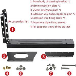 PCI-E Riser PC Graphics Cards Vertically kickstand base Vertical GPU Bracket Holder with RTX3060 3070 3090 RX