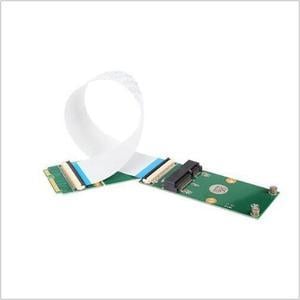 Mini PCI-E/mSATA Flexible Extender Cable Wire Mini Card Extender Bracket for WIFI / WWAN/WLAN module