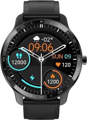 2021 New Version Smart Watch for Android Phones Compatible with iPhone Samsung, Fitness Watch with Heart Rate Monitor and Sleep Monitor, Step/Distance/Calorie Counter smartwatch for Men Women