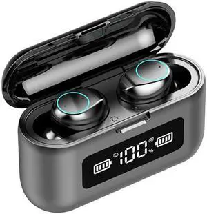 Bluetooth 5.0 Earphone Wireless Headphone LED Display Charging Box 2000mAh TWS Sports Waterproof Earphones Headset Earbuds