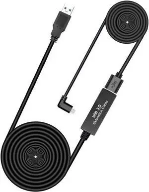 Oculus Quest Link Cable 26FT(8M), High Speed Data Transfer& Fast Charging USB C Cable, USB Extension Cable(5M) (No Power Supply) with Relay Amplifier Chip and USB 3.2 Gen 1 Cable(3M) (Cable Only)