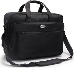 17.1" Brifecase Laptop Bag with Expandable Extra Large Capacity, Messenger Bag Handle Bag Tablet Briefcase For 17-17.3 Inch Laptop/Tablet/Macbook eokCXOY