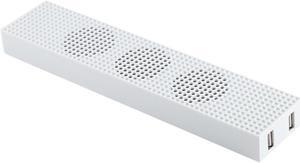 DOBE Game Console Cooling Fans with Dual USB Ports & Low/High Speed Switch for XBOX One S Console