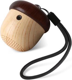 Portable Mini Wireless Bluetooth Nut Speaker with Sling for iPhone iPad Android and More