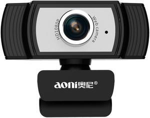 Webcam 1080p HD Webcam Camera with Built-in HD Microphone USB Web Cam Computer Camera Professional Anchor Beauty Camera