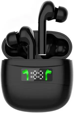 TWS Wireless Earbuds Bluetooth Headset Sport Earphone Touch Control Bluetooth 5.2 LED Display Headphones with Charging Case