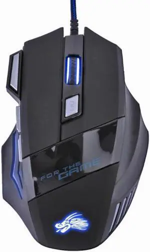 5500DPI LED Optical USB Wired Gaming Mouse 7 Buttons Gamer Computer Mice for Computer Laptop Desktop PC Gaming Mice