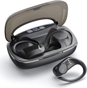 Wireless Bluetooth Earbuds, V5.0 HD HiFi Stereo Bluetooth Earpiece 200H Playtime Waterproof Noise Cancelling In-Ear Headphones with Charging Case, USB-C Quick Charge for iPhone Android Sports Business