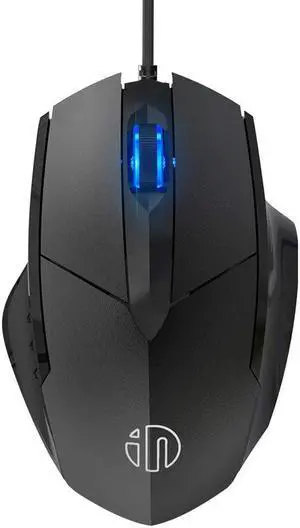 [Upgraded] Wired USB Mouse, Silent Click and Optical Tracking,1200DPI, 3-Buttons, Corded Mouse for PC Computer Laptop MacBook Office, Black