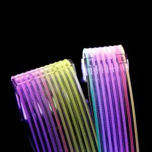 200mm/0.65ft 24Pin ARGB Motherboard Extension Cable Motherboard Synchronization Row Type Phantom Color Light-emitting #18AWG Cable Chassis Power Adapter Extension Cord(ARGB Version 5V)