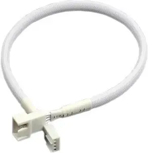 30CM/11.8inch Motherboard 4Pin Chassis Fan 3Pin 4Pin Fan Temperature Control Extension Cable CPU Fan Extension Cord