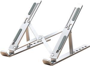 Portable Laptop Stand Aluminium Foldable Adjustable Notebook Holder Base for Tablet Laptop Matebook Notebook