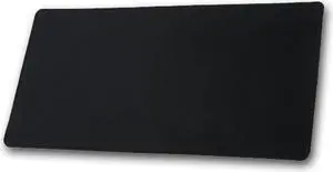 Gaming Mouse Pad Large Size (600x300x2mm) Extended Mouse Mat Water-Resistant Mouse Pads with Non-Slip Rubber Base for Keyboard and Mouse-Black