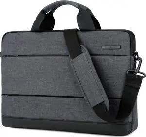 13.3 Inch Laptop Computer Shoulder Bag Laptop Messenger Sleeve Notebook Cases for Work / Travel,Fits 13 - 13.3 Inches Laptop / Notebook / MacBook / Ultrabook Computer,Black eokCXOY