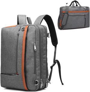 17.3-inch Convertible Gaming Laptop Backpack Computer Bag Fits 17.3 Inch Laptops, College Business Travel Bag Rucksack, (CB-5506 Gray)
