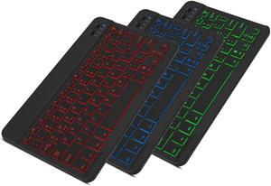 Wireless Bluetooth Keyboard Compatible with 2019/2018 iPad Pro 11/12.9/10.5, iPad Air, iPad Mini, iPhone and Other Bluetooth Devices, Compatible iPad Pro Mini Air iPhone, Android-Black