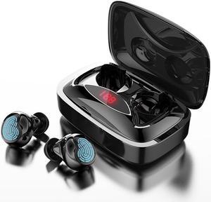 TWS Wireless Stereo Dual bluetooth 5.0 Earbuds LED Display Smart Touch Sound Earphone Handsfree Headset With Charging Case
