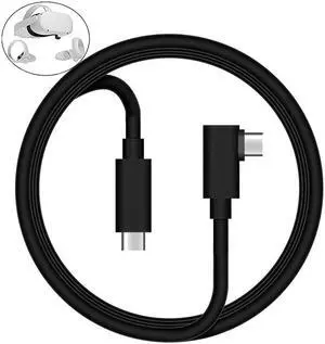 for Oculus Quest 2 Link Cable 16ft(5m), USB Type C to USB C Cable USB 3.2 High Speed Data Transfer & Fast Charging Compatible with Oculus Quest VR Headset and Quest 2 - Black