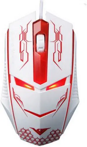 RAJFOO Terminator Optical Wired Gaming Mouse USB Wired Professional Game Mice for laptops Desktops Mouse Gamer