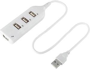 High Speed 480Mbps 4 Port USB 2.0 Hub,USB Splitter Adapter Port For Laptop PC Computer Peripherals Accessories