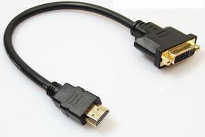HDMI Adapter Male to DVI (24+5) Female Converter Cable