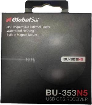 GlobalSat BU-353-N5 USB GPS Receiver - upgraded version of BU-353-S4