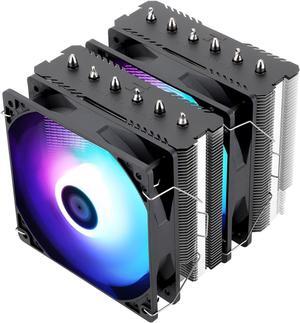 Thermalright Peerless Assassin 120 SE ARGB CPU Air Cooler, 6 Heat Pipes Cpu cooler, Dual 120mm TL-C12C-S PWM Fan, Aluminium Heatsink Cover, AGHP Technology, for AMD AM4 AM5/Intel 1150/1151/1200/1700