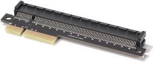 PCIE 4X to 16X Riser Card Expansion Steering Adapter PCI Express Riser Card x4 to x16 Video Graphics Adapter Converter