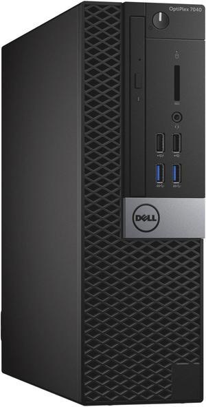 DELL Desktop Computer OptiPlex 7040 Intel Core i5 6th Gen 6500 (3.20GHz) 16GB DDR4 1TB SSD Intel HD Graphics 530 Windows 10 Pro 64-bit