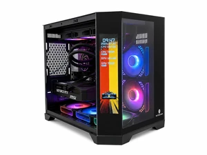 Uniway Gaming Desktop AMD Ryzen7 8700F Core/ Liquid Cooled /32G DDR5 Ram/ NVIDIA RTX5060 AI Powered /1TB M.2 NVMe SSD/ Win11 Pro with Side Display Screen Ryzen 7 8700F Black RTX5060 Uniway Gaming Desktop AMD Ryzen7 8700F Core/ Liquid Cooled /32G DDR5 Ram/ NVIDIA RTX5060 AI Powered /1TB M.2 NVMe SSD/ Win11 Pro with Side Display Screen Ryzen 7 8700F Black RTX5060