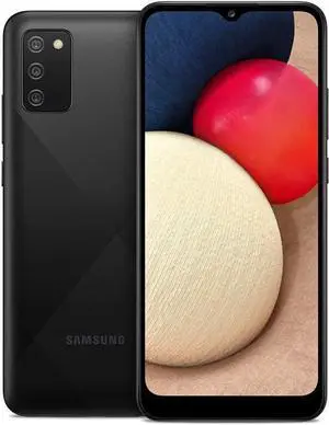 Samsung Galaxy A02s A025U 32GB GSM / CDMA Unlocked Android Smartphone - Black
