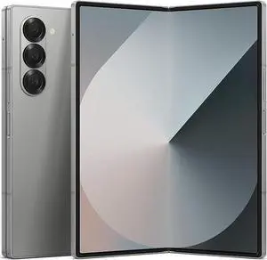 SAMSUNG Galaxy Z Fold 6 AI Cell Phone, 512GB Unlocked Android Smartphone, Circle to Search, Handsfree Live Interpreter, AI Photo Edits, Large Screen, Silver Shadow