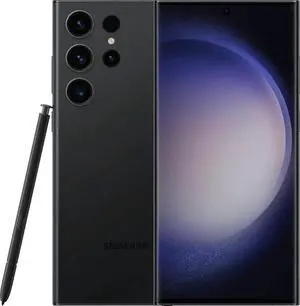 SAMSUNG Galaxy S23 Ultra Cell Phone with BOX!! - Factory Unlocked 512GB Storage, 200MP Camera, Night Mode, Long Battery Life, S Pen, US Version - Phantom Black - (Grade A+)