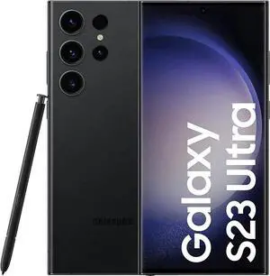 Samsung Galaxy S23 Ultra 256GB Fully Unlocked Phantom Black (Grade A+) - Comes With Box