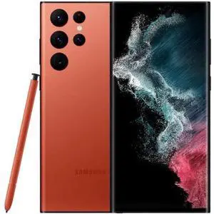 SAMSUNG Galaxy S22 Ultra 5G S9080, Fully Unlocked, 512GB, 12GB RAM, Red, Grade A+ With BOX!!