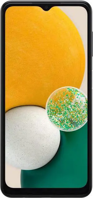 Samsung Galaxy A13 (SM-A136U) - Fully Unlocked Black 64GB+4GB RAM 50MP Main Camera 6.5" Infinity-V Display - Grade A