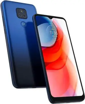 Motorola Moto G Play (2021) (Verizon Unlocked ) Blue 32GB 3GB RAM 6.5in (Grade A-)