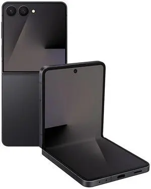 Samsung Galaxy Z Flip7 2025, US Cell Phone, 256GB, Unlocked, Android, Jet Black, 6.9 Inches - Grade A+