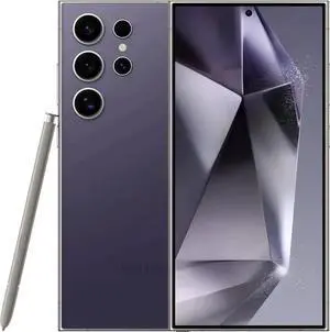 Samsung Galaxy S24 Ultra 5G Smartphone - Unlocked 256GB US Version Titanium Violet Very Good condition 6.8 Inches (Grade A) - come with BOX
