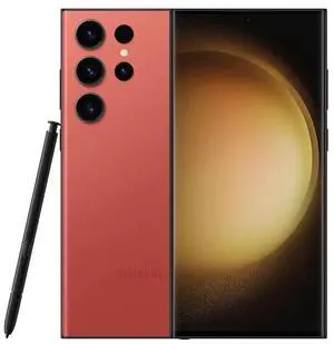 Samsung Galaxy S23 Ultra 5G (S918U) - Fully Unlocked - 512GB|12GB RAM - RED Color - Grade A come with BOX!!