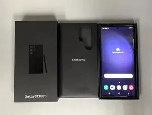 Samsung Galaxy S23 Ultra 5G - S918U - Fully Unlocked - Black Color - 512GB|12GB RAM - Grade A come with BOX!!