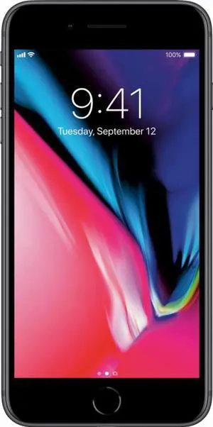 Apple iPhone 8 Plus 4G LTE AT&T Cell Phone 5.5" Space Gray 64GB