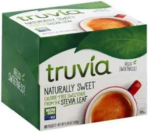 Truvia Stevia Sweetener Packets, 80 Count