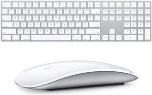 Magic Keyboard with Number Pad (MQ052LL/A) and Magic Mouse 2 (MLA02LL/A) Bundle