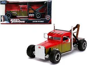 Custom Peterbilt Tow Truck "Fast & Furious" Series 1/24 Diecast Model by Jada