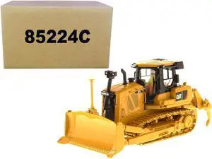 CAT Caterpillar D7E Track Type Tractor With Electric Drive with Operator "Core Classics" 1/50 Diecast Model by Diecast Masters