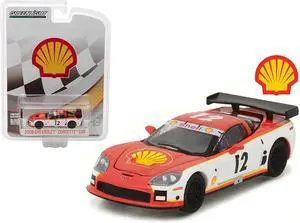 2009 Chevrolet Corvette C6R Shell Oil Hobby Exclusive 1/64 Diecast Model Car by Greenlight